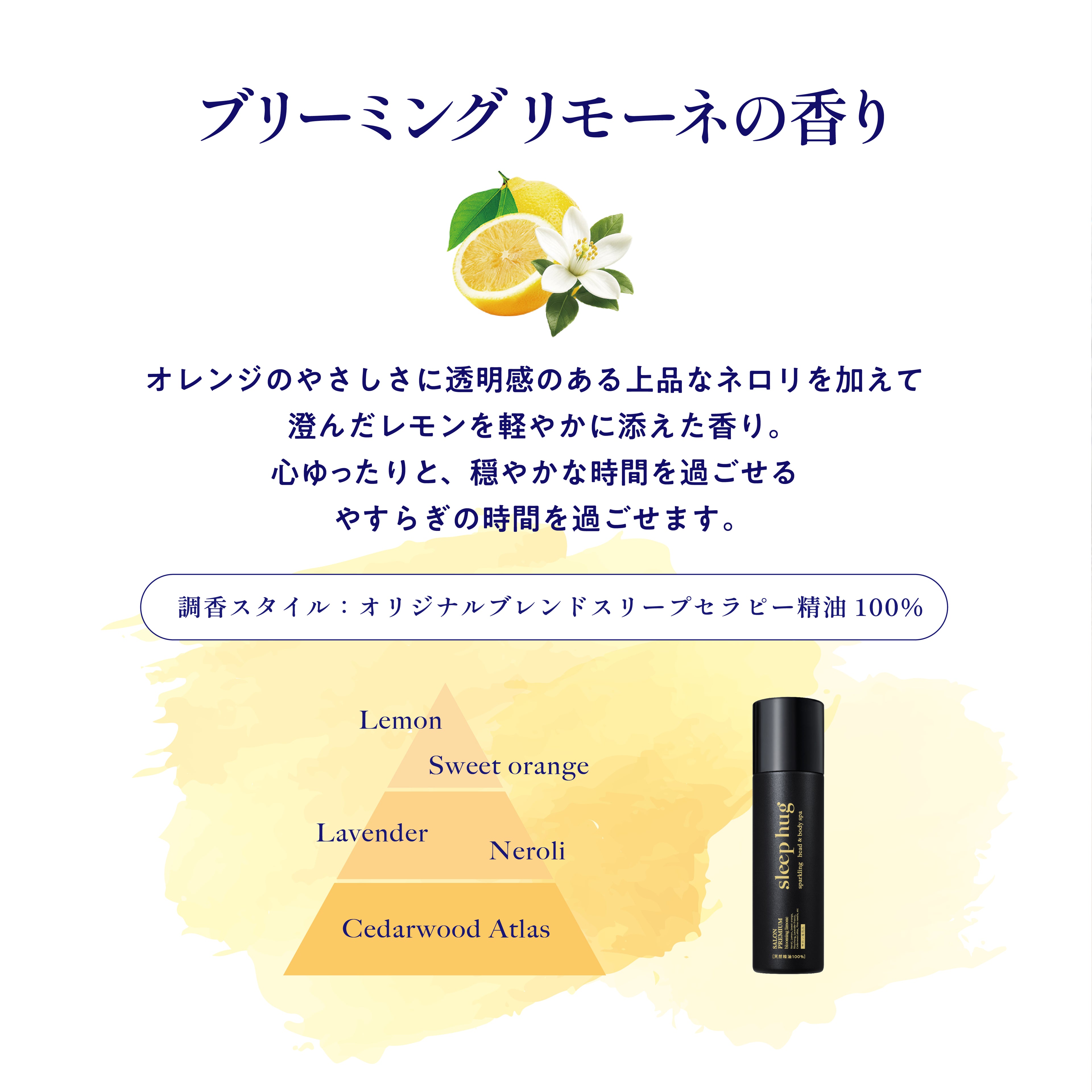 【サロン専売品】炭酸ヘッド&ボディスパ ブルーミングリモーネの香り